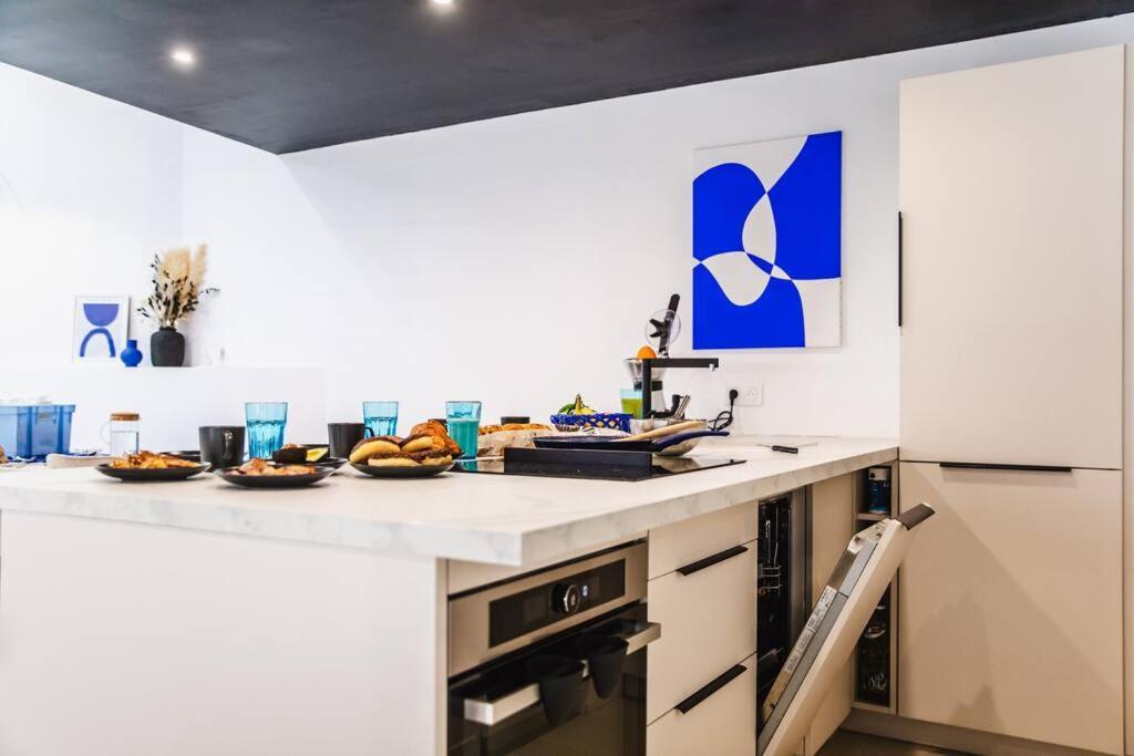 Deauville Luxury Blue Loft - Sauna And Inside Pool تروفيي سور مير المظهر الخارجي الصورة