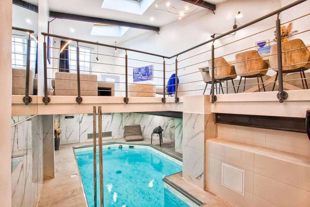 Deauville Luxury Blue Loft - Sauna And Inside Pool تروفيي سور مير المظهر الخارجي الصورة