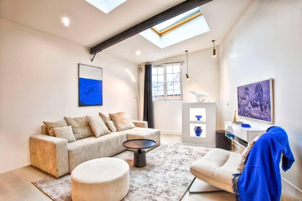 Deauville Luxury Blue Loft - Sauna And Inside Pool تروفيي سور مير المظهر الخارجي الصورة