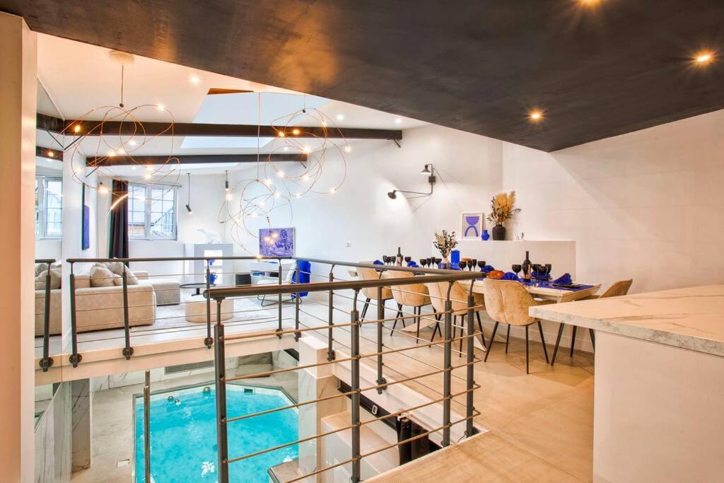 Deauville Luxury Blue Loft - Sauna And Inside Pool تروفيي سور مير المظهر الخارجي الصورة